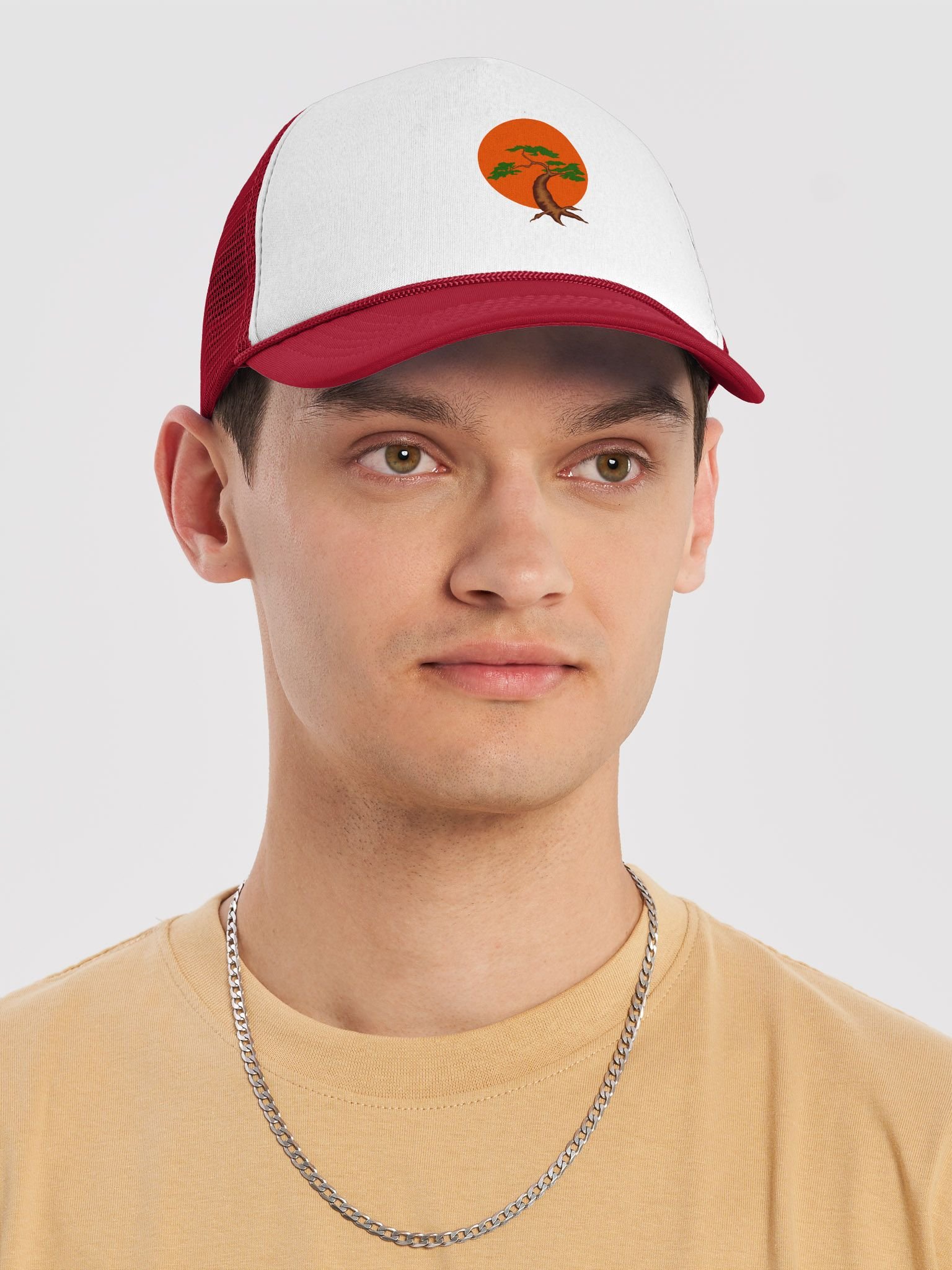 Artistic Tree Foam Trucker Hat product image (5)