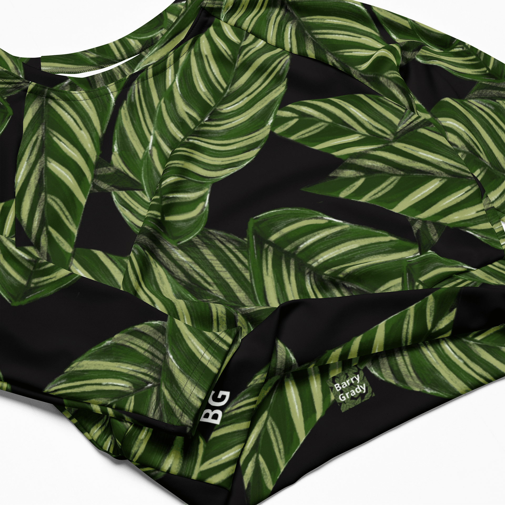 Barry Grady Leaf Recycled Crop Top product image (4)