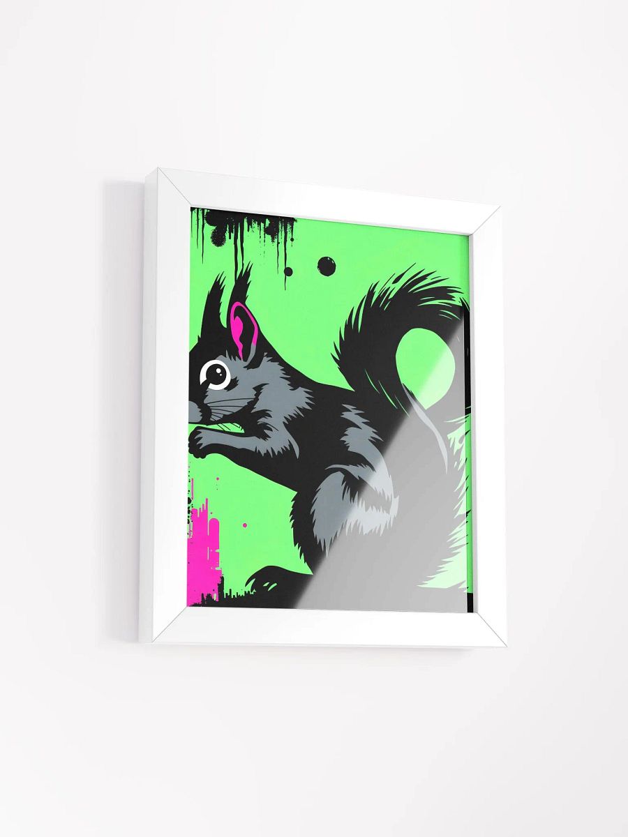 Vibrant Squirrel Matte Poster product image (11)