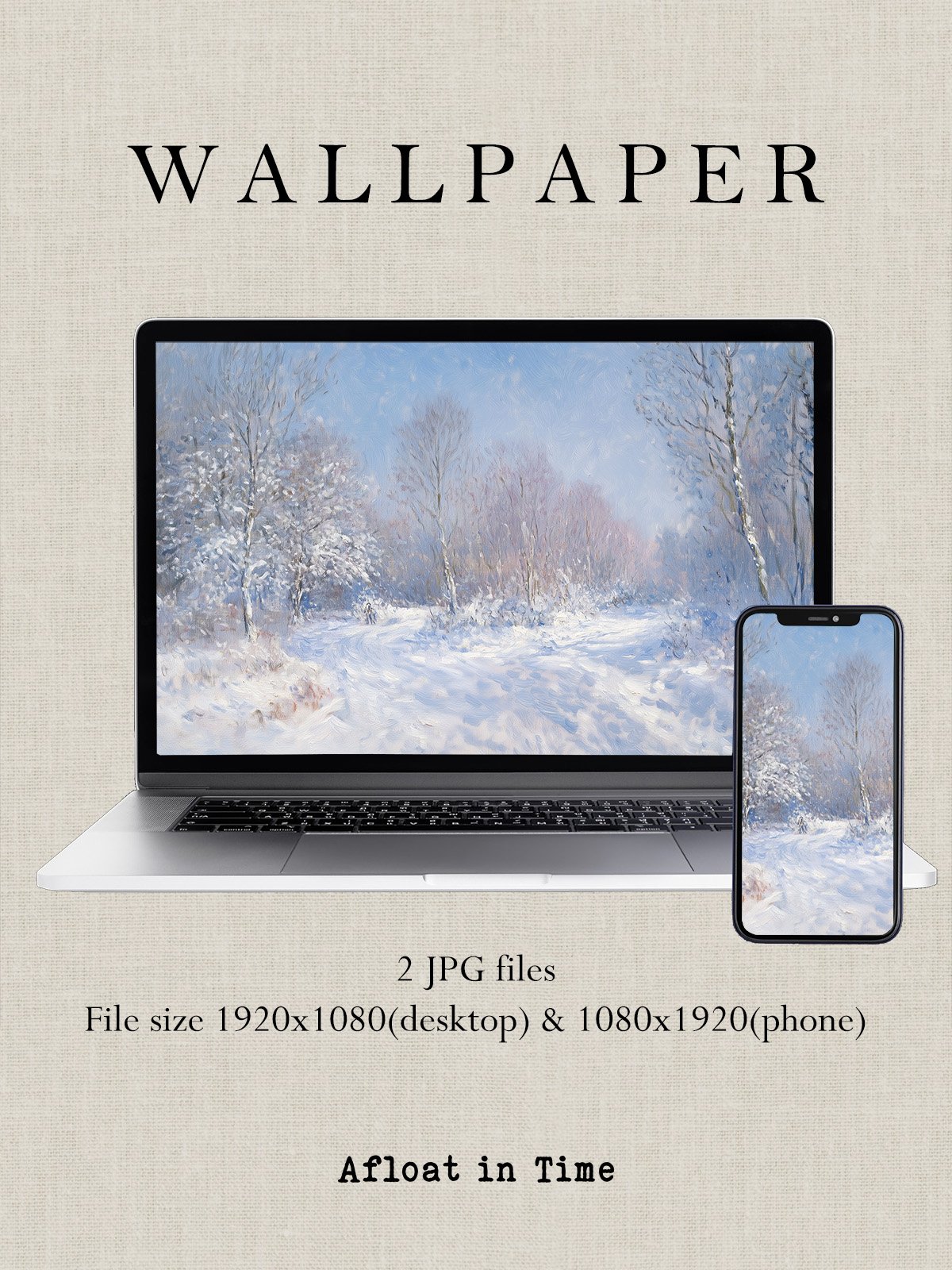 Wallpaper - Winter Time product image (1)