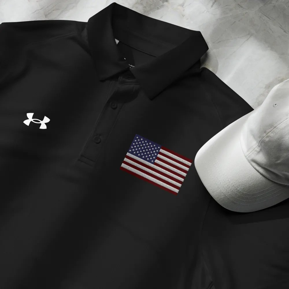 US Flag Under Armour T-Shirt product image (5)