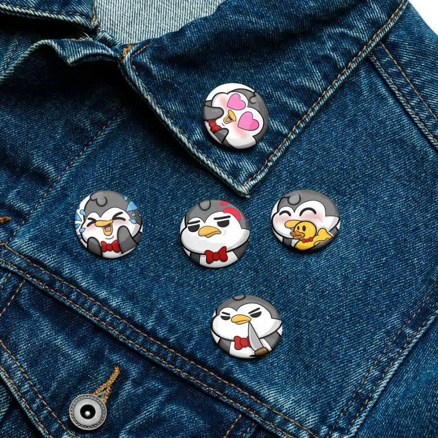 Lil' Guys! - Twitch Emotes Button Set product image (2)