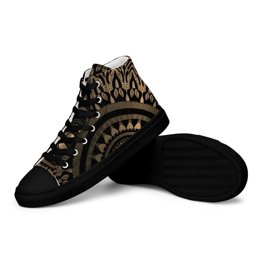 Mystic Mandala Men's High Tops product image (12)