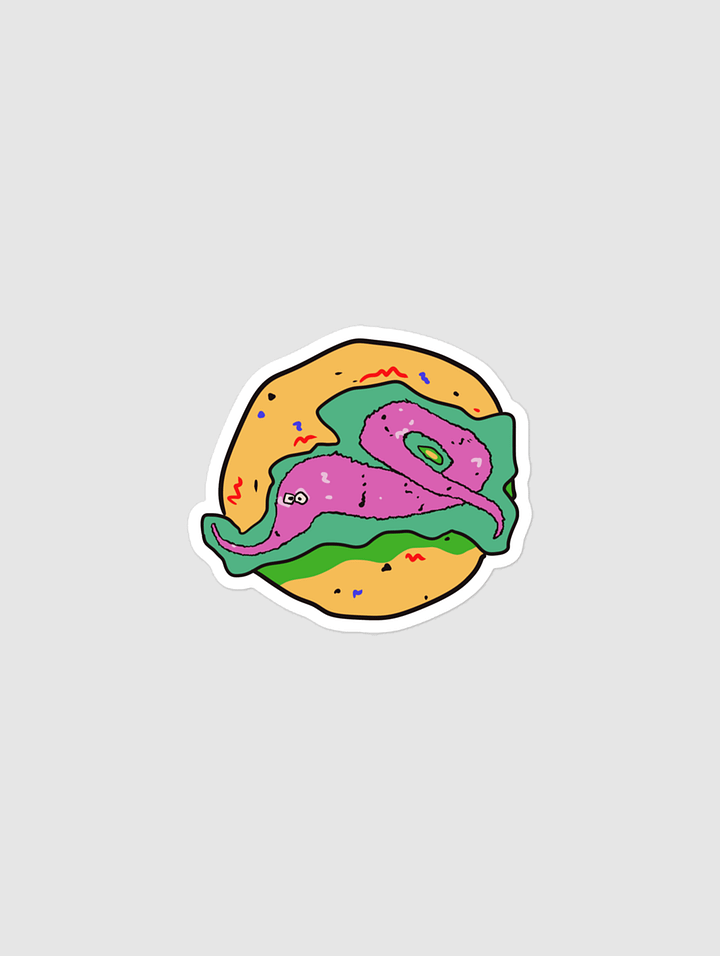 Vaporworm bubble free stickers product image (2)