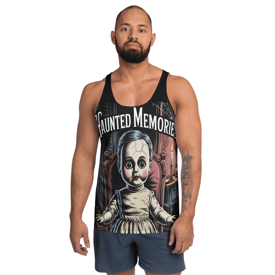 Midnight Veil Designs Gothic Haunted Memories Tank Top - Unisex All-Over Print product image (1)