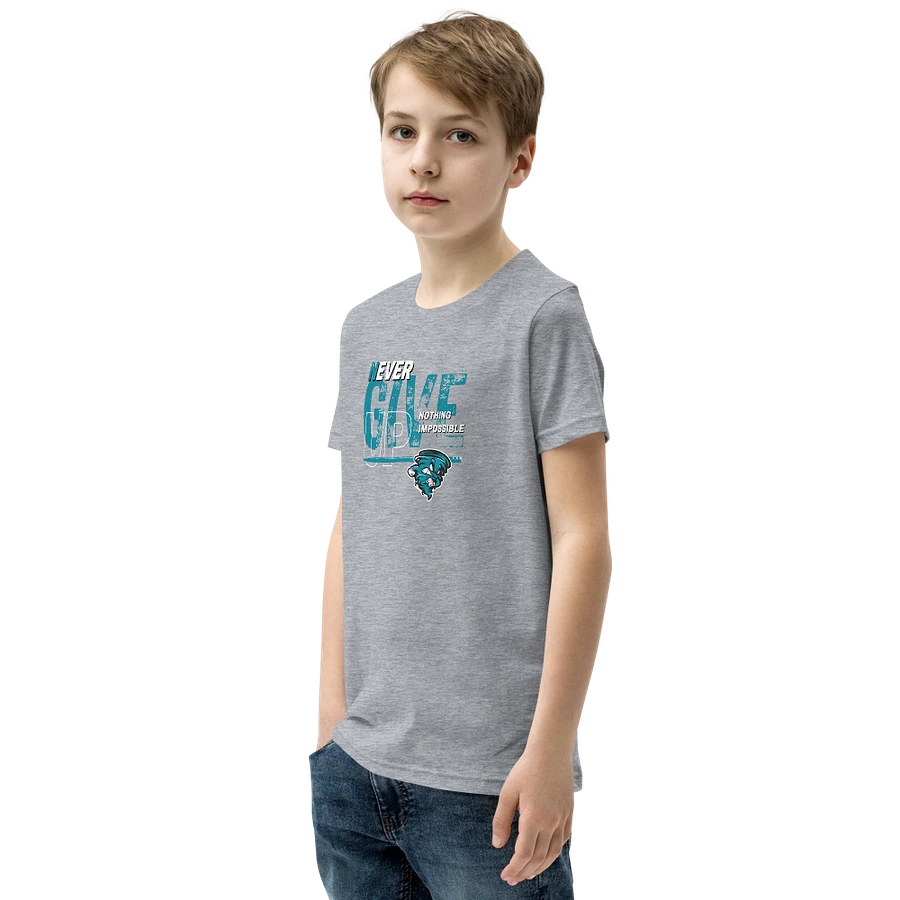 Arkansas Twisters Kids Never Give Up Tee product image (11)