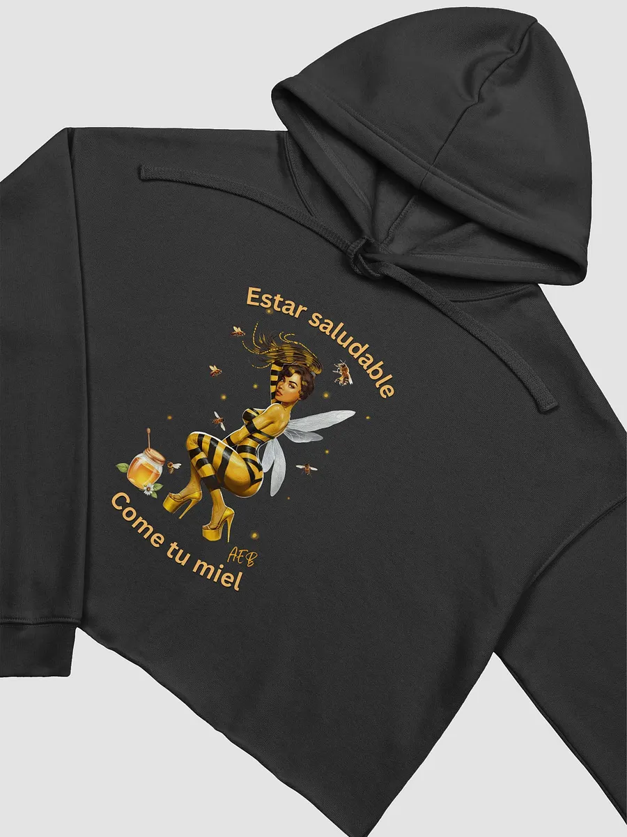 Bee-utiful Confidence Crop Hoodie product image (1)