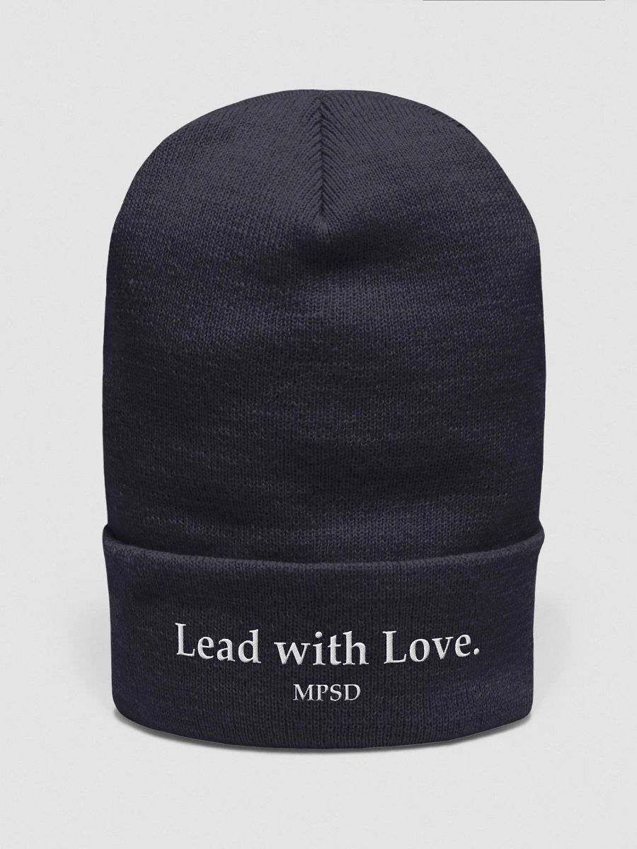 Lead with Love Beanie product image (2)