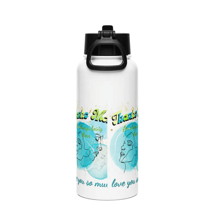 always there mom Stainless Steel Water Bottle for creative moms on mothersday product image (2)