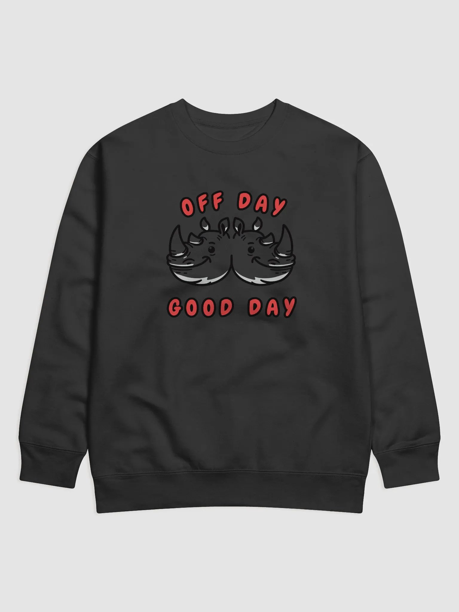 Dual Mood Rhino Premium Sweatshirt product image (1)