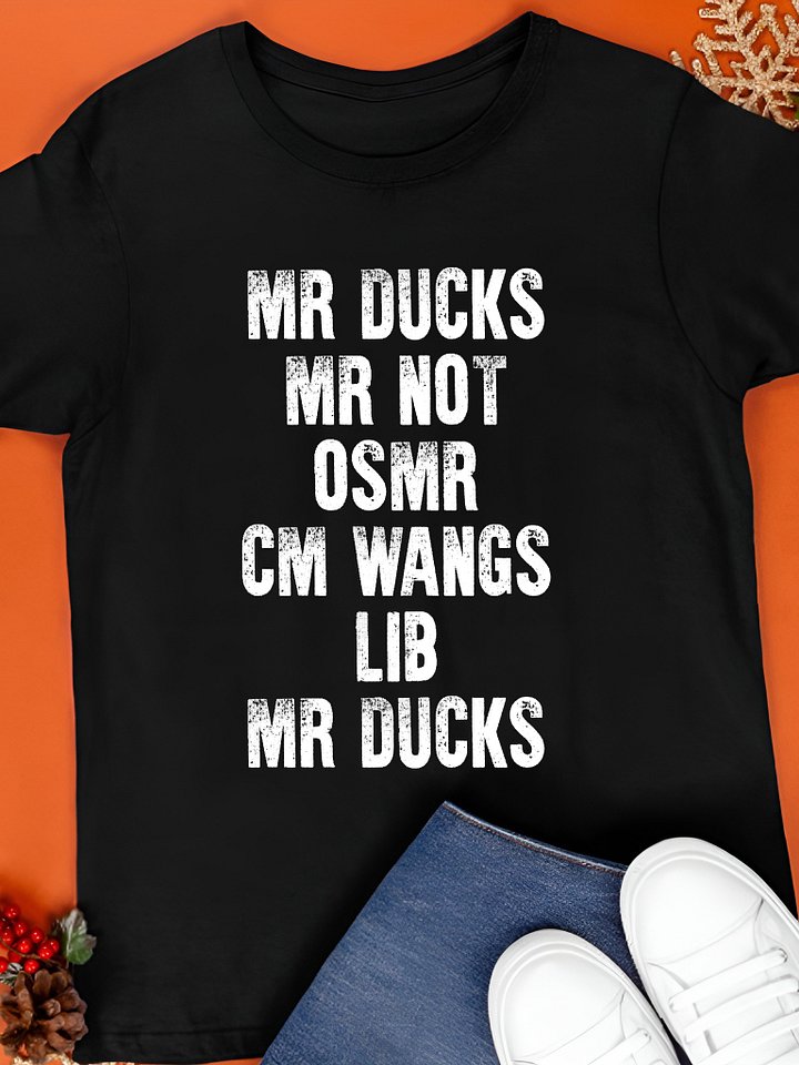 Mr Ducks Mr Not Osmr Cm Wangs Lib Mr Ducks Shirt product image (1)