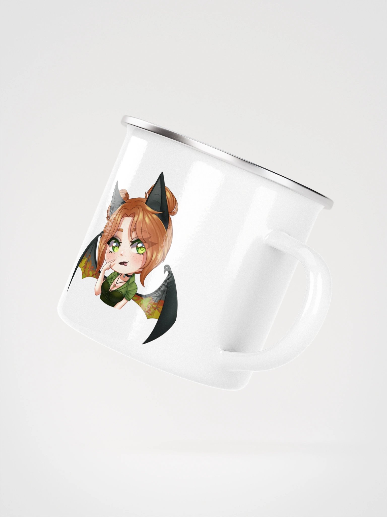 Chibi Mori mug (enamel) product image (3)