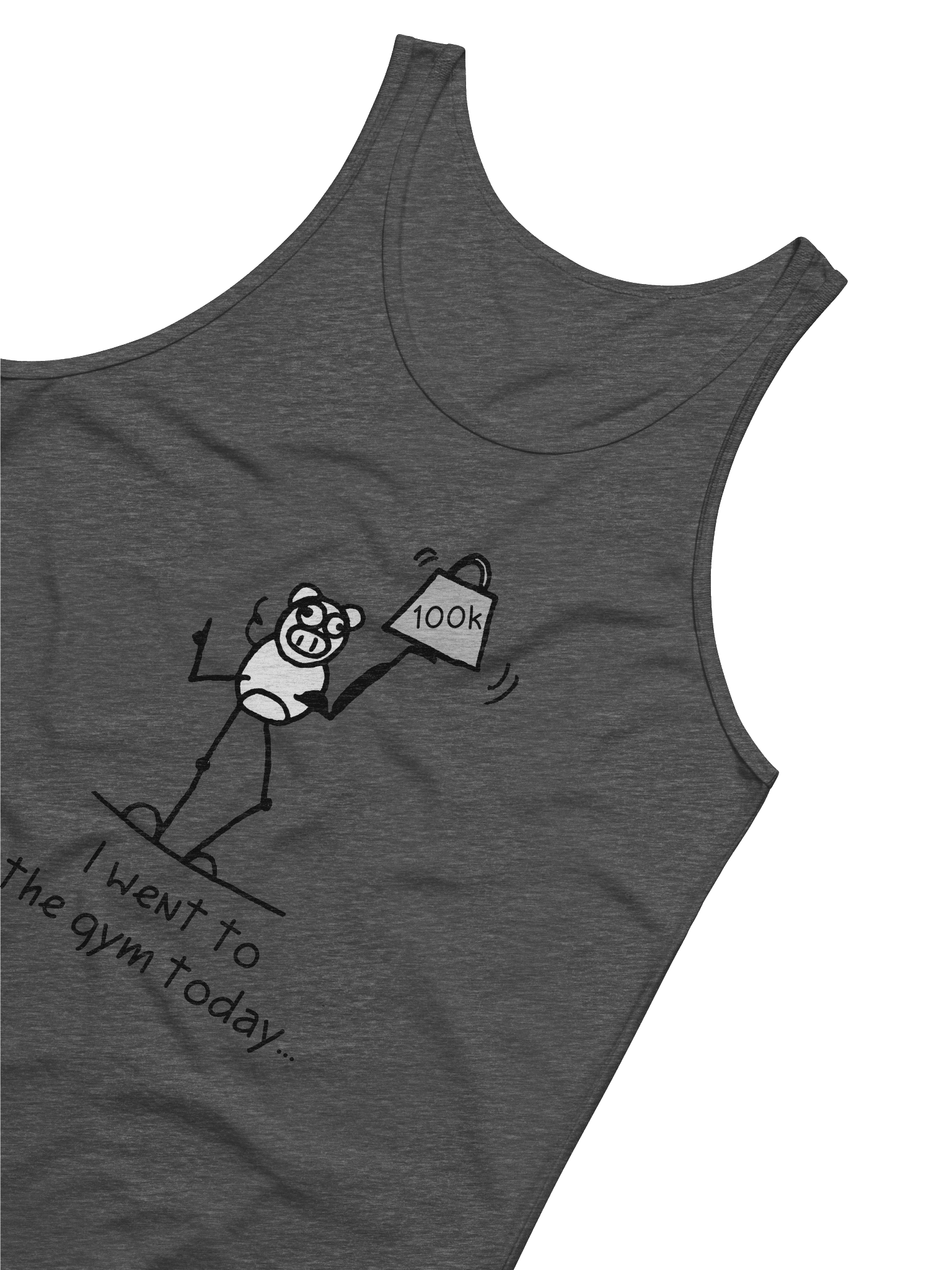 'I went to the gym today' Pupsies! Tank Top product image (4)