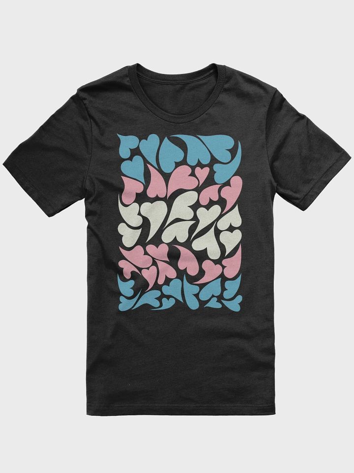 Nestled PRIDE Transgender T-shirt product image (1)