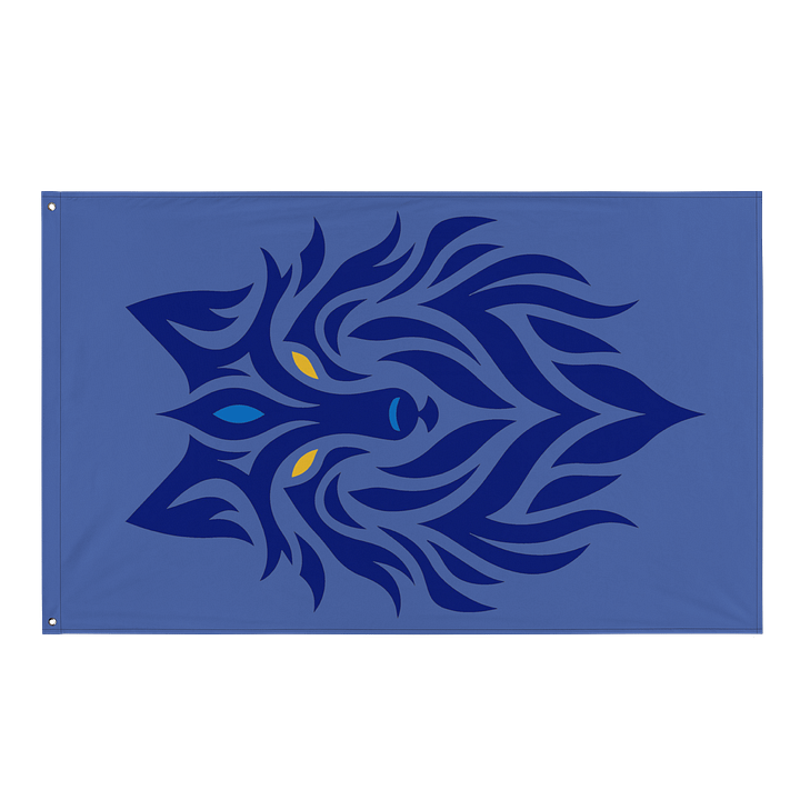 Vertical Wolf Clan Banner product image (1)