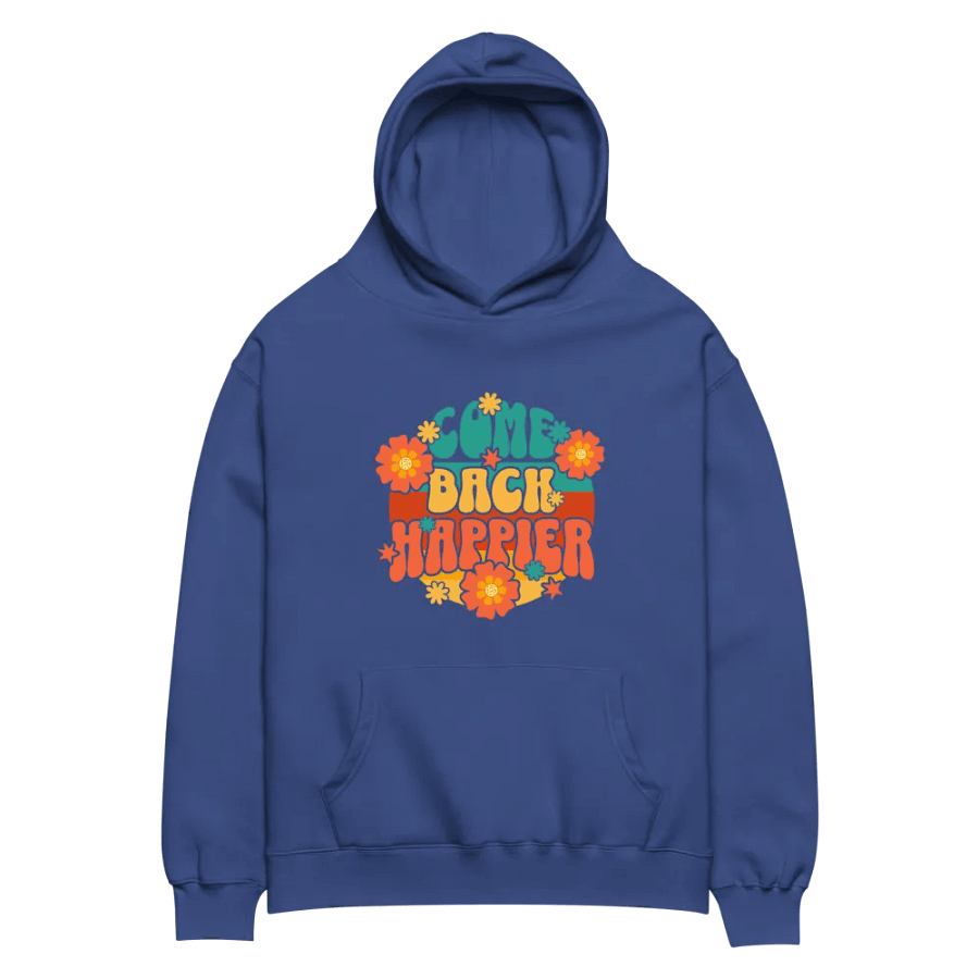 Come Back Happier Unisex Oversized Hoodie product image (5)