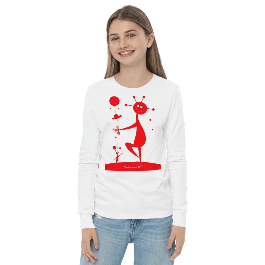 Bella+Canvas Youth Long Sleeve T-Shirt product image (3)