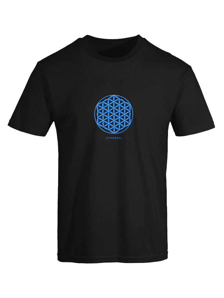 Ethereal - Flower of Life [Embroidery Aqua and White] product image (3)