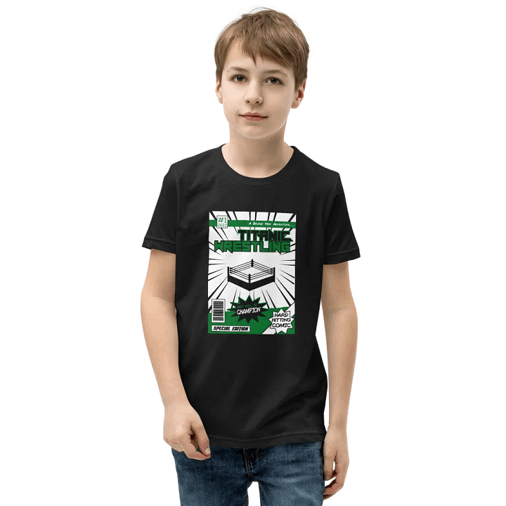 Kids Comic Book Tee - BLACK product image (1)