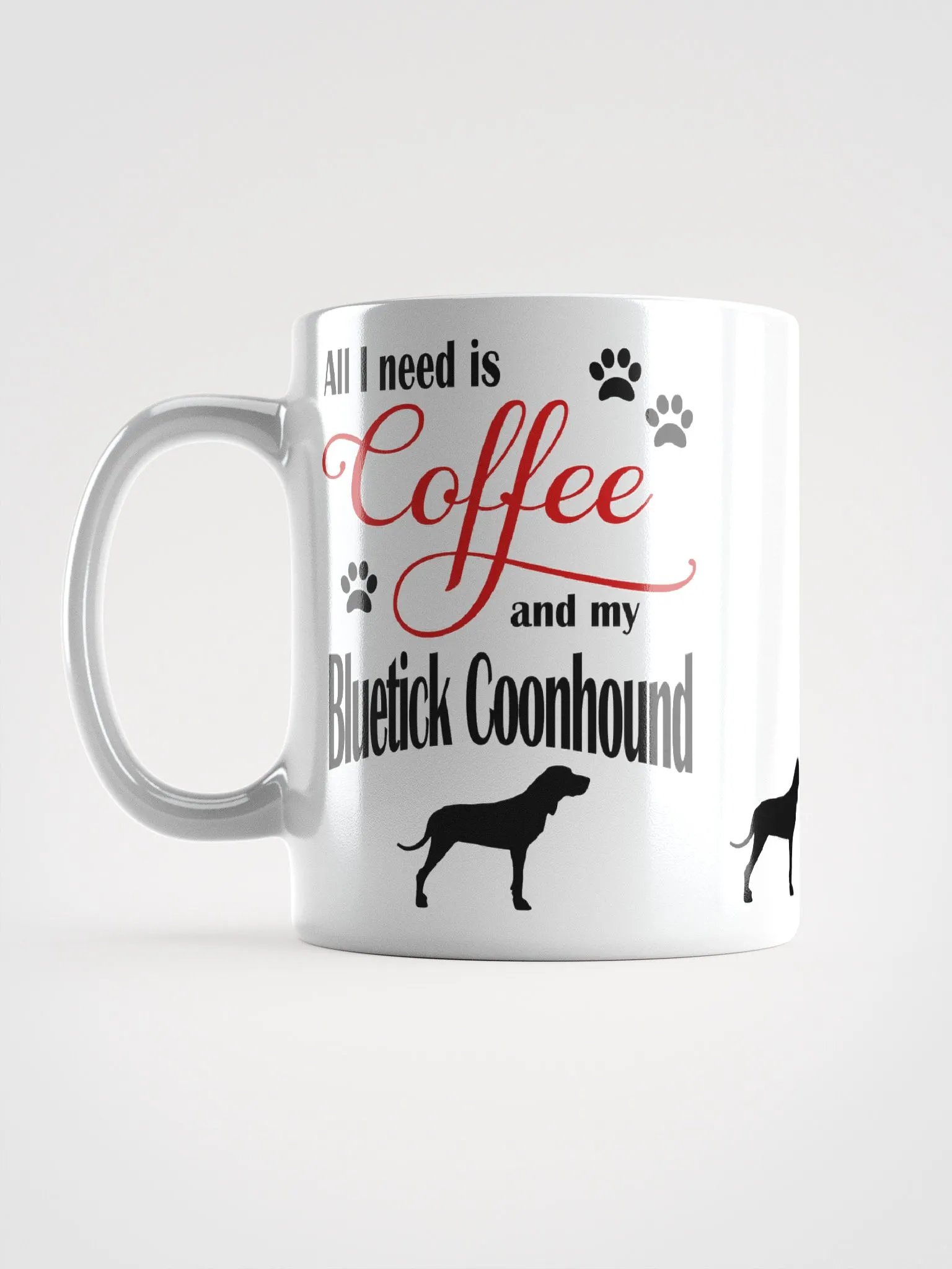 Coffee and my Bluetick Coonhound Mug product image (6)