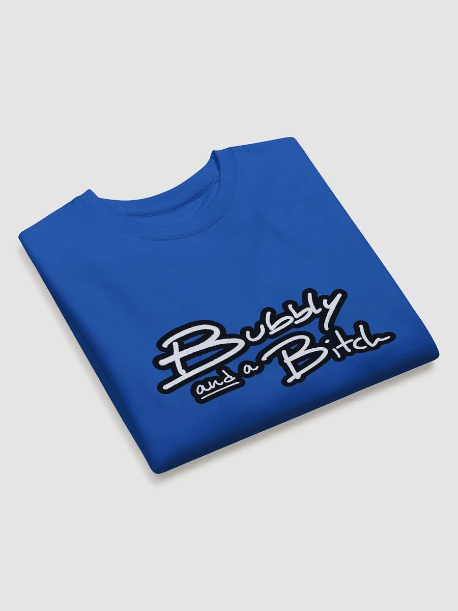 Bubbly and a B*tch (lined design) Printed Premium Cotton Crewneck product image (23)