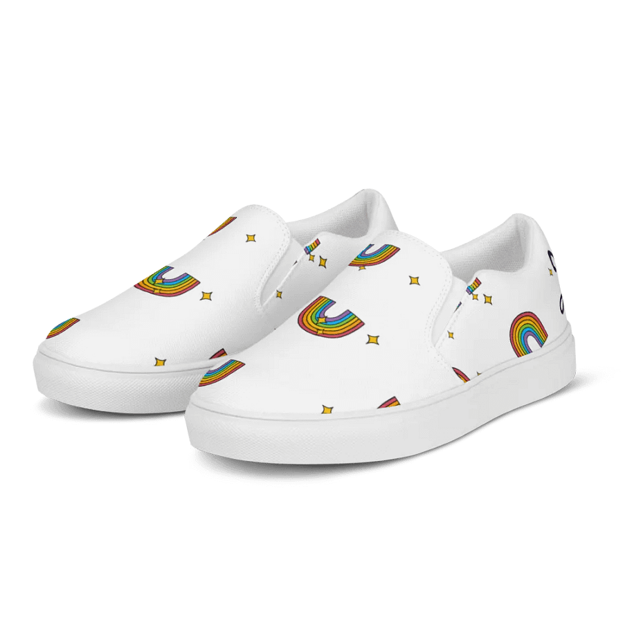 Love Rainbow Slip-On Canvas Shoes product image (3)