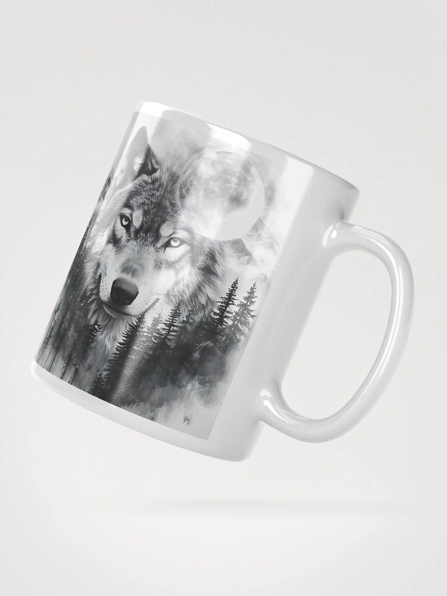 Mystical Wolf Reflection Mug product image (3)
