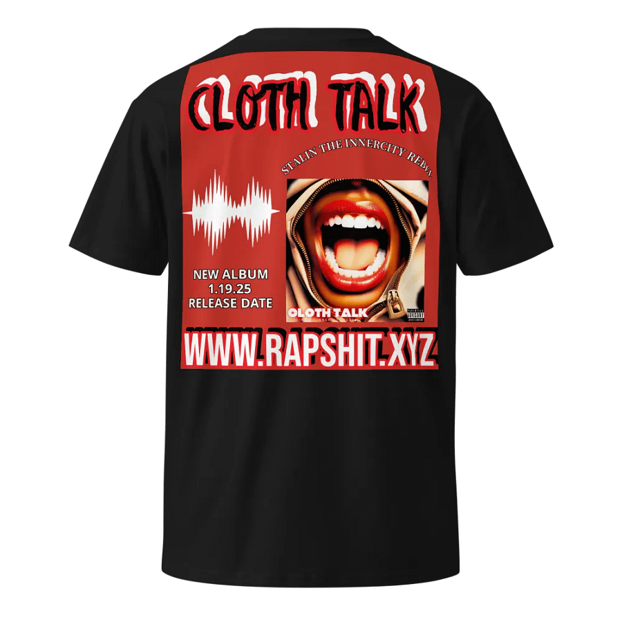 Cloth Talk Promo Tee + Digital Album (Limited Edition) product image (2)