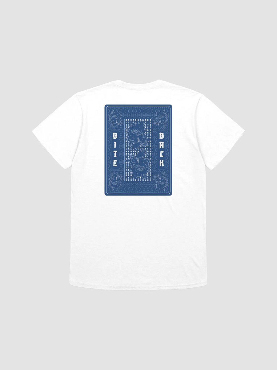 Bite Back blue card shirt product image (2)
