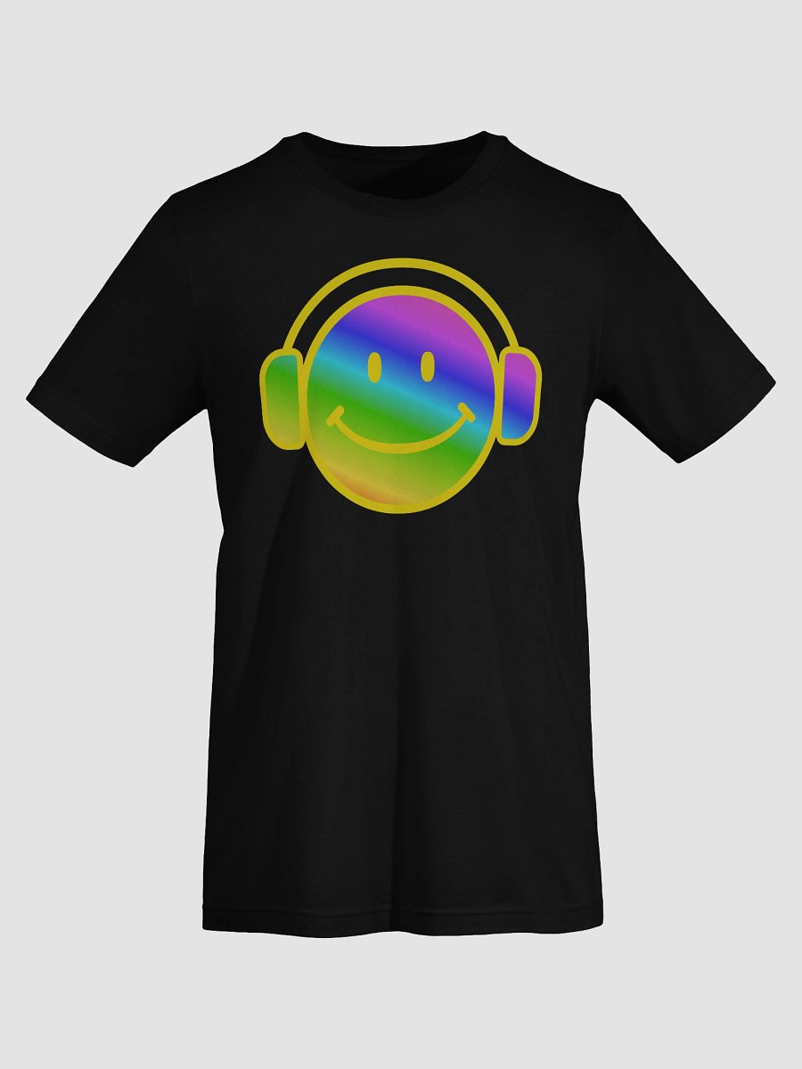 Retro Psychedelic Smiling DJ Headphones product image (31)