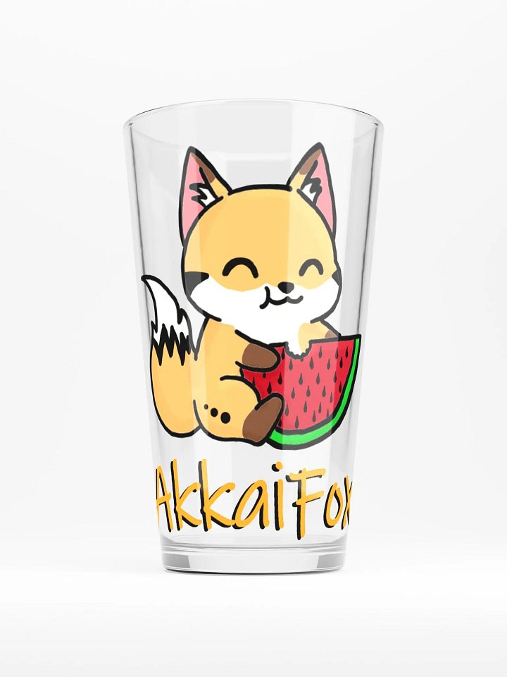 Fox Watermelon Pint Glass product image (1)