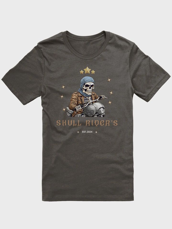 Skull Rider's Biker Skeleton T-Shirt product image (5)