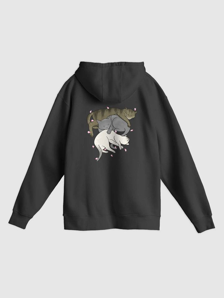 Soph's Black Hoodie with Cats product image (2)