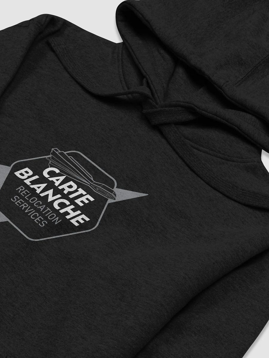Carte Blanche Relocation Services Hoodie (Black w/Big Logo) product image (3)