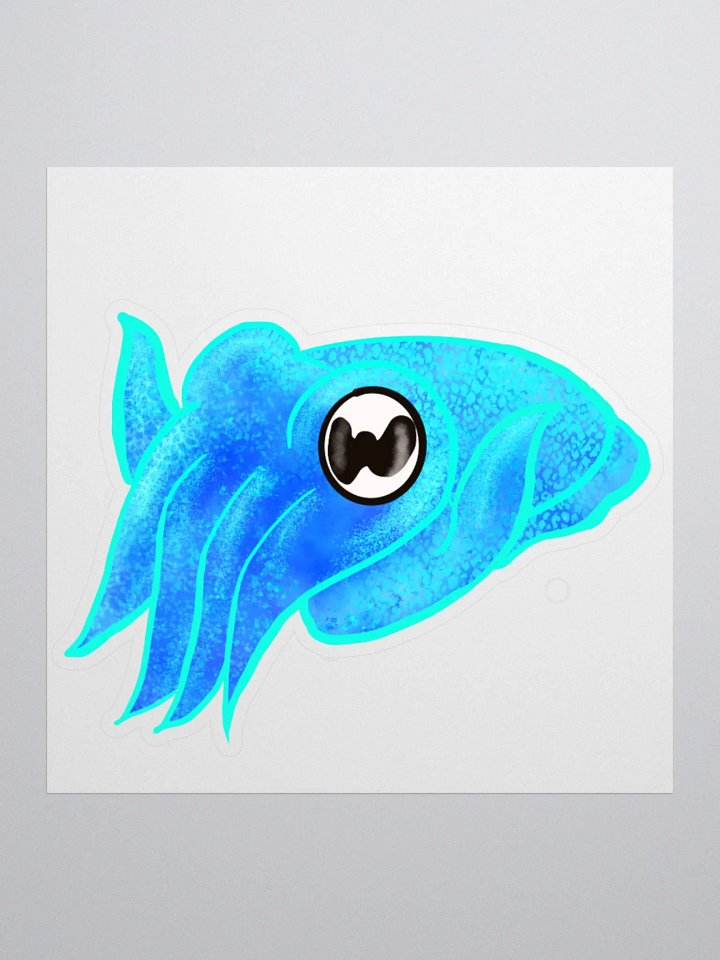 Hydrated Cuttlefish - sticker product image (1)