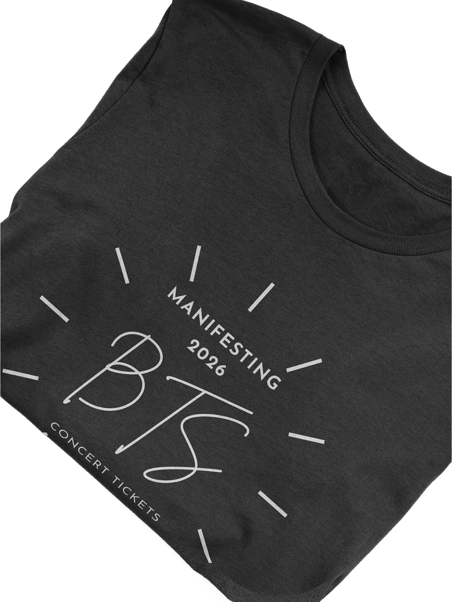 Manifesting 2026 BTS Concert Tickets T-Shirt product image (3)