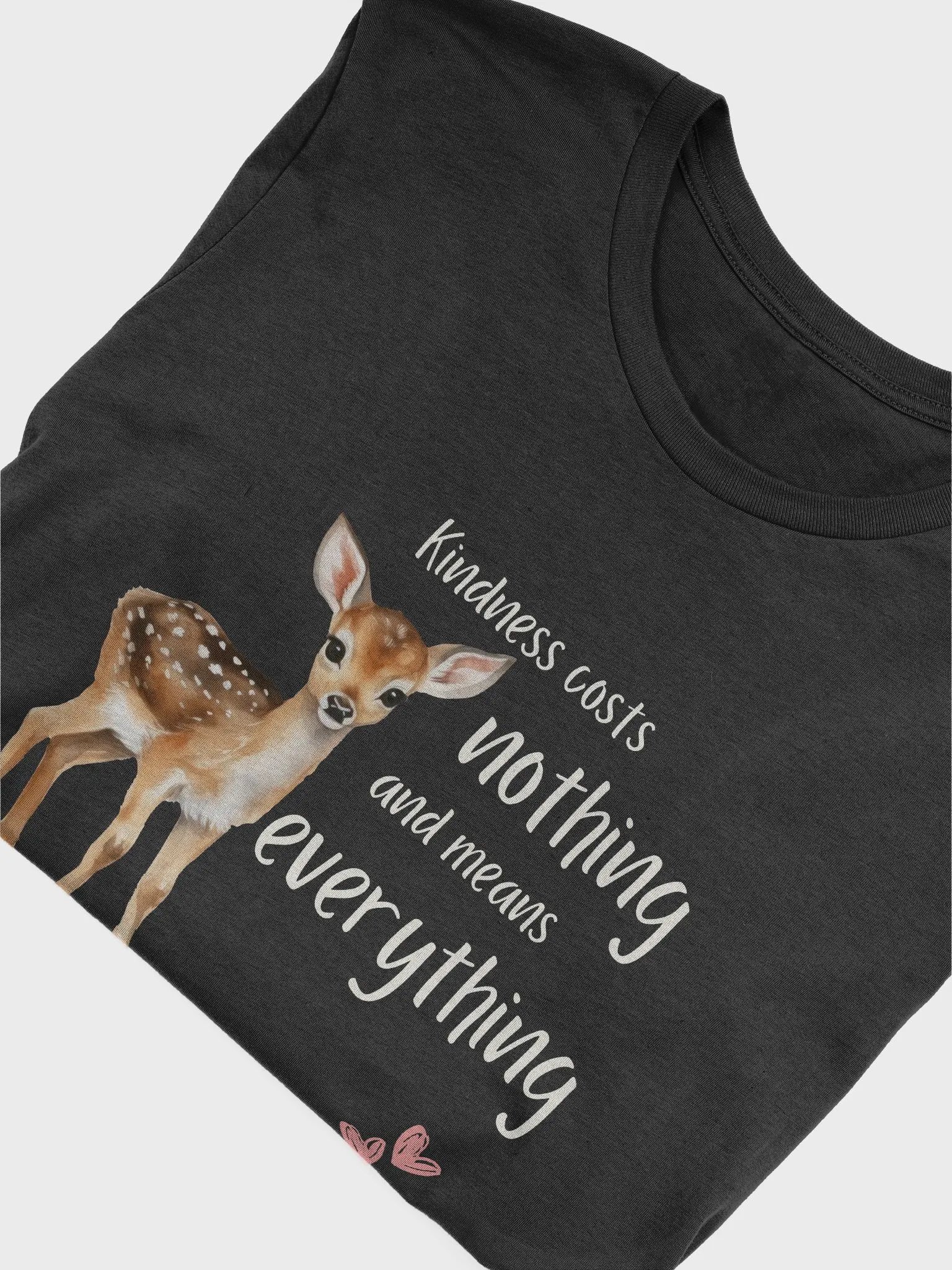 Kindness Costs Nothing Tee - Black product image (4)
