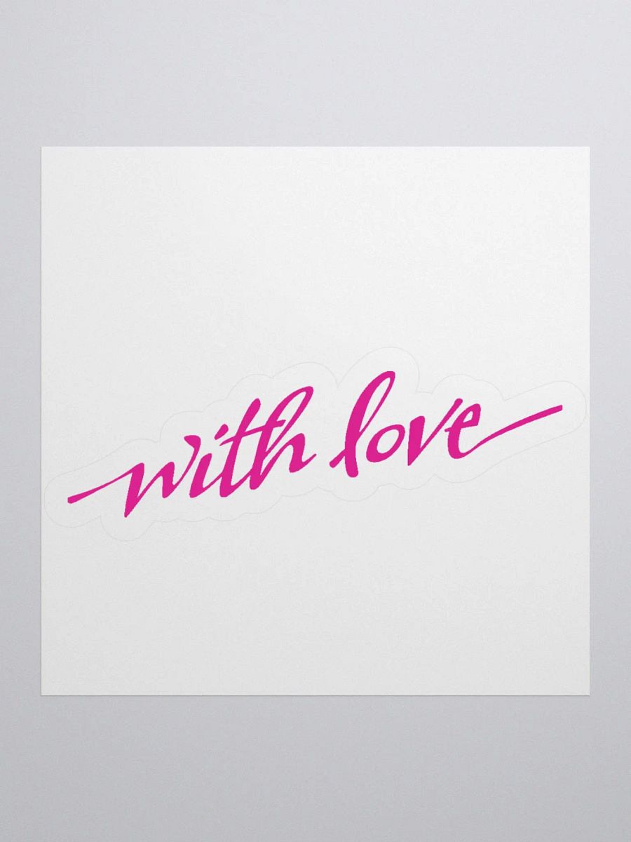 With Love Sticker product image (2)