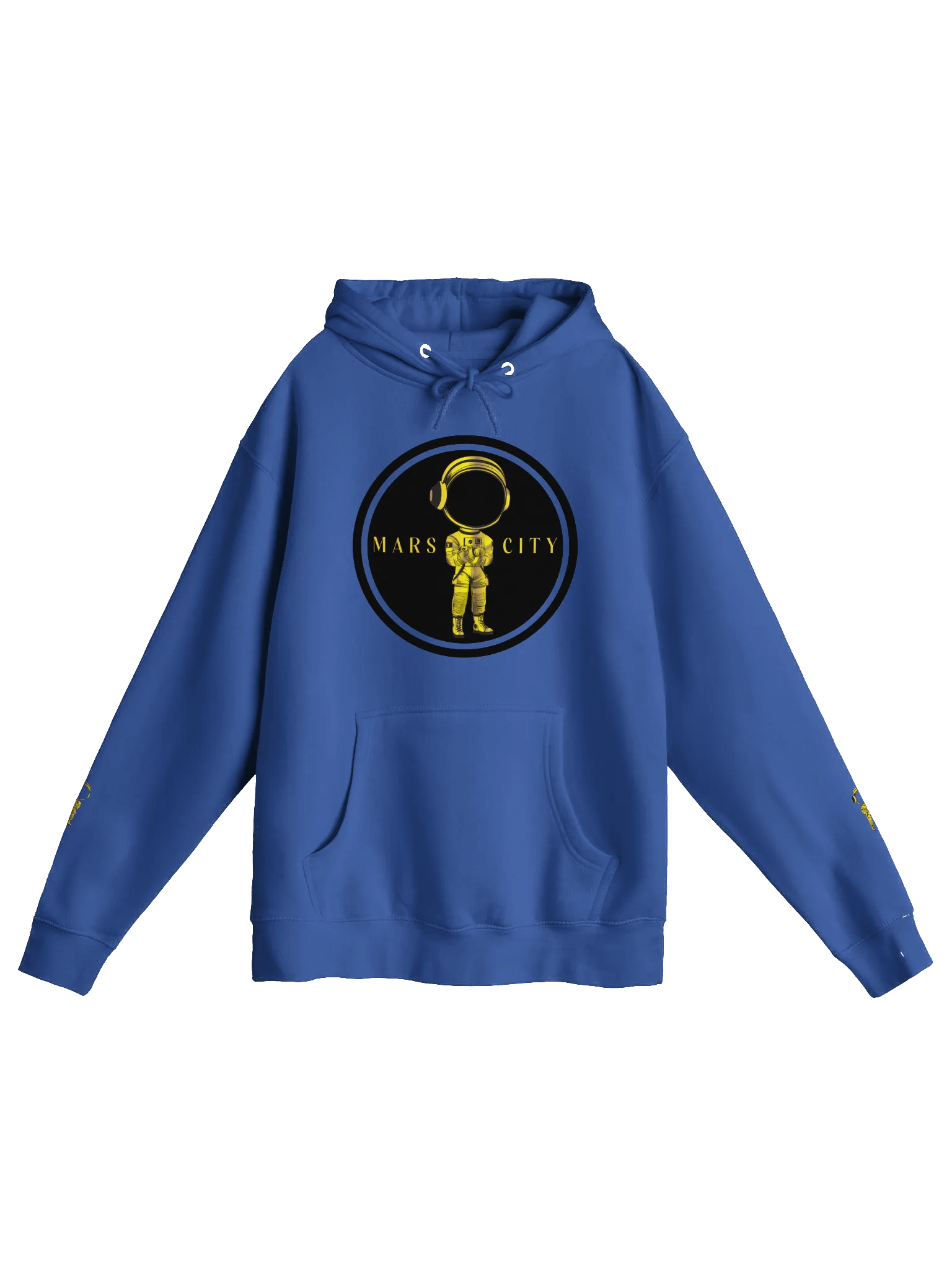 THE MARS CITY EXCLUSIVE GOLD MARTIAN HOODIE product image (3)