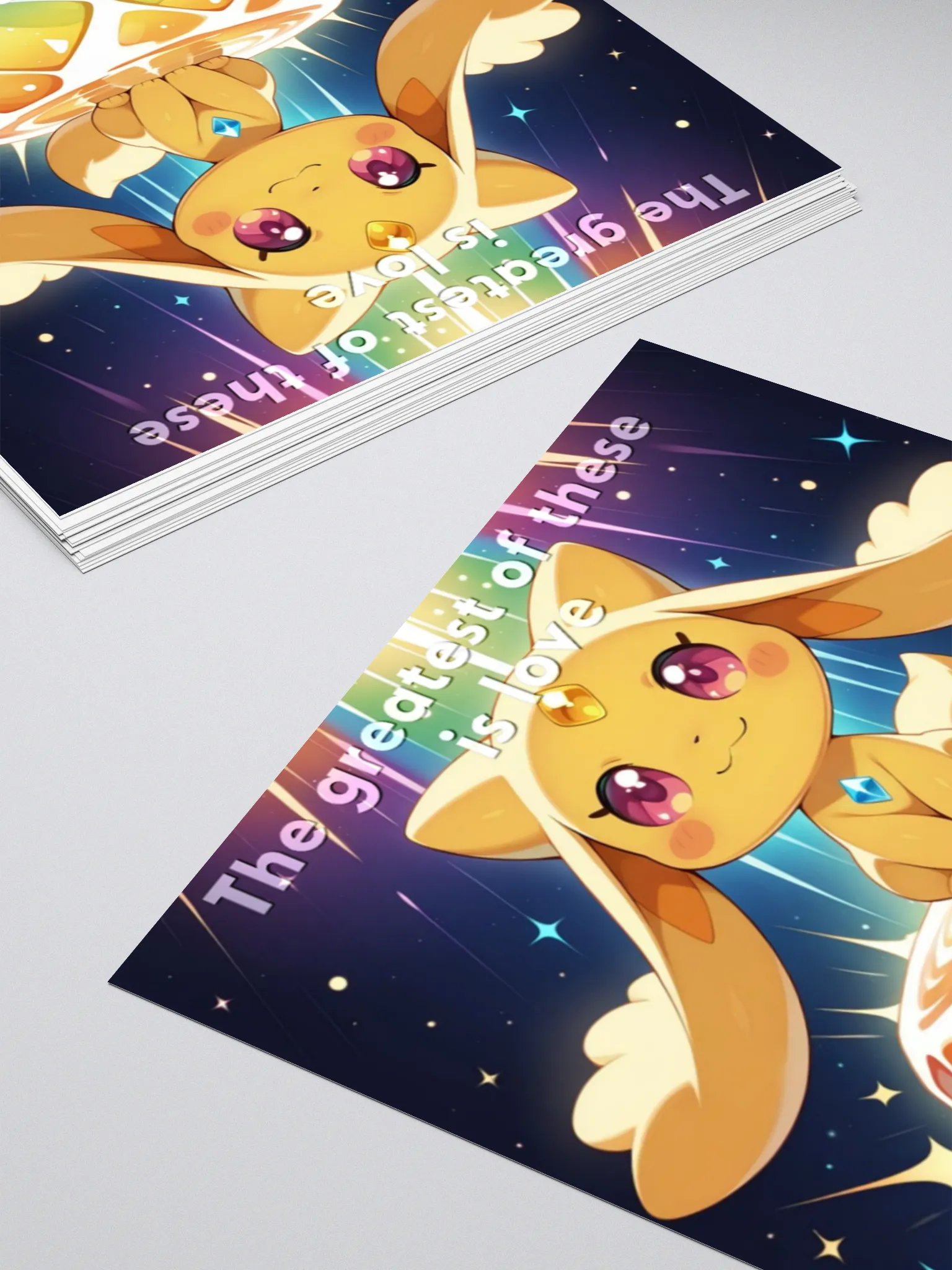 Bible Cuties Lorraine - The greatest of these is love Sticker product image (4)