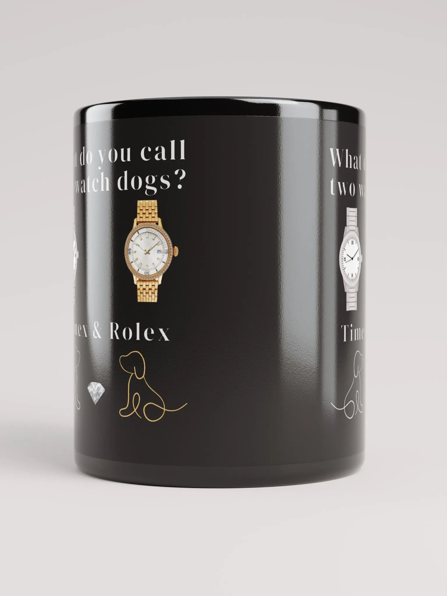 Watch Dogs Black Glossy Mug 11oz product image (5)