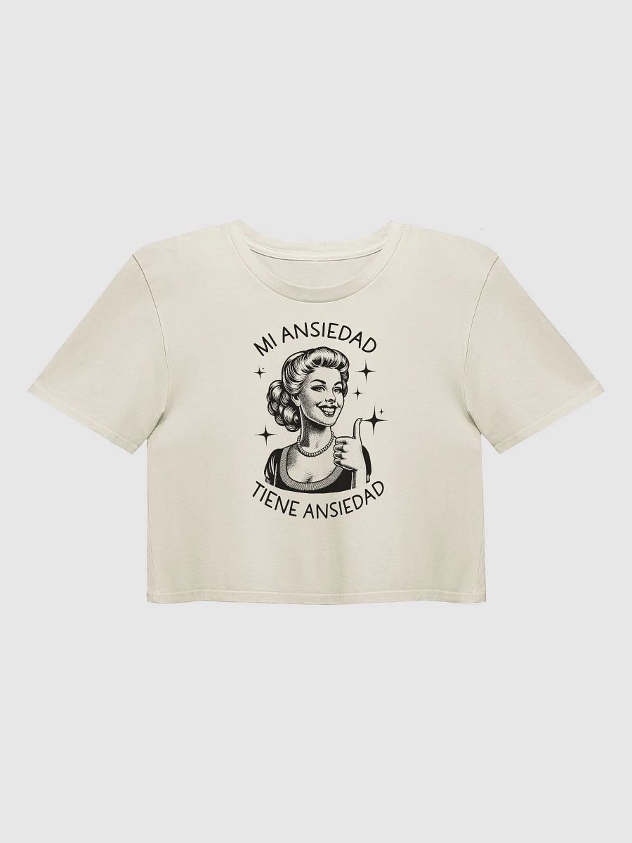 Mi Ansiedad Tiene Ansiedad Crop Top product image (1)