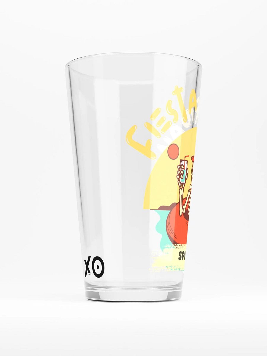FIESTA SKELLY PINT GLASS product image (2)