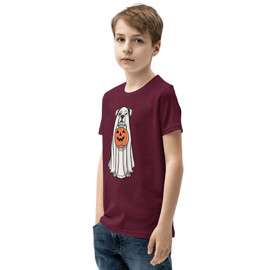 Halloween Boxer(White) Youth T-Shirt product image (19)