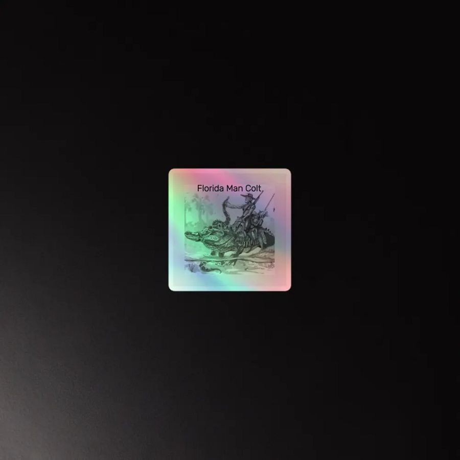 FloridaManColt STICKER PYTHON & GATOR product image (4)