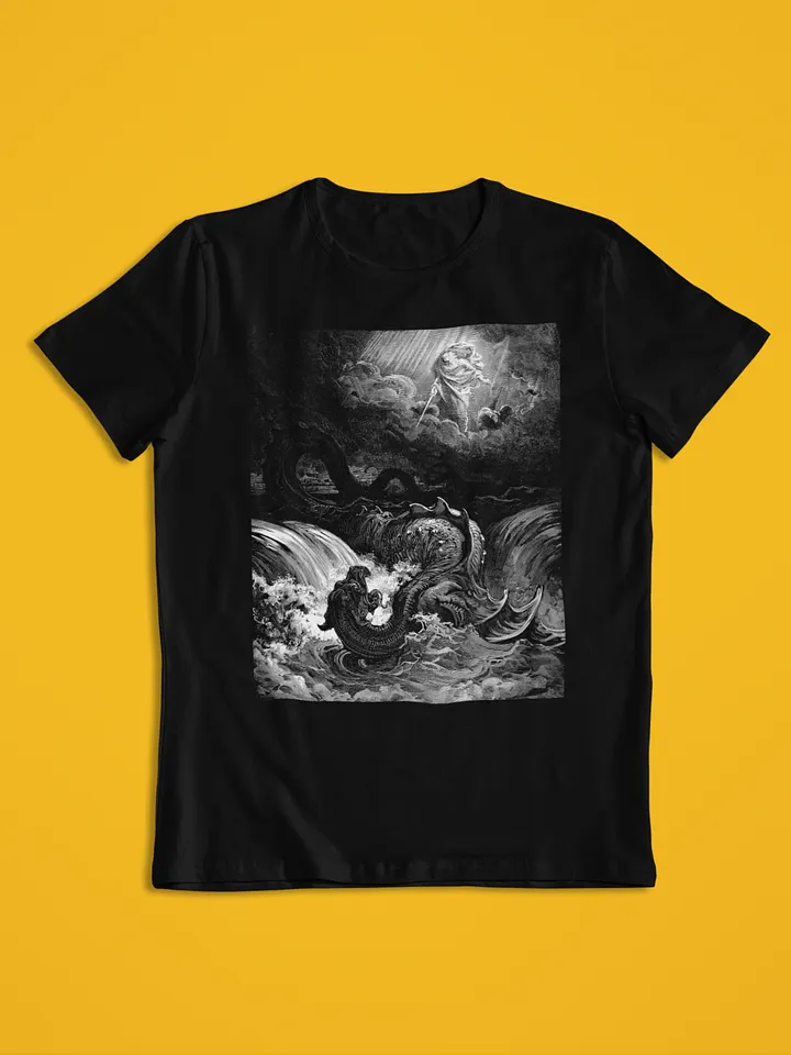 The Destruction of Leviathan Gustave Dore Bible Illustration Unisex T-Shirt product image (1)