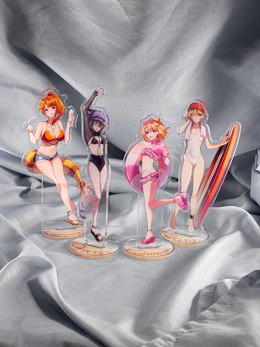 Summer Acrylic Standee Set (PRE-ORDER) product image (2)