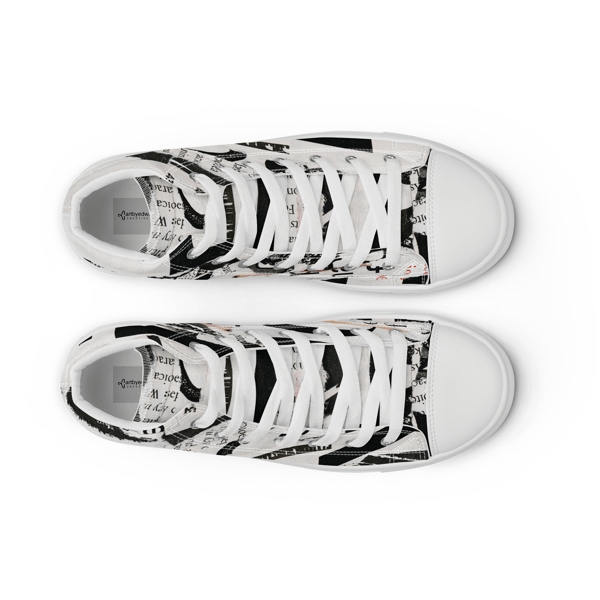 Chaos Collage Women's High Tops product image (9)