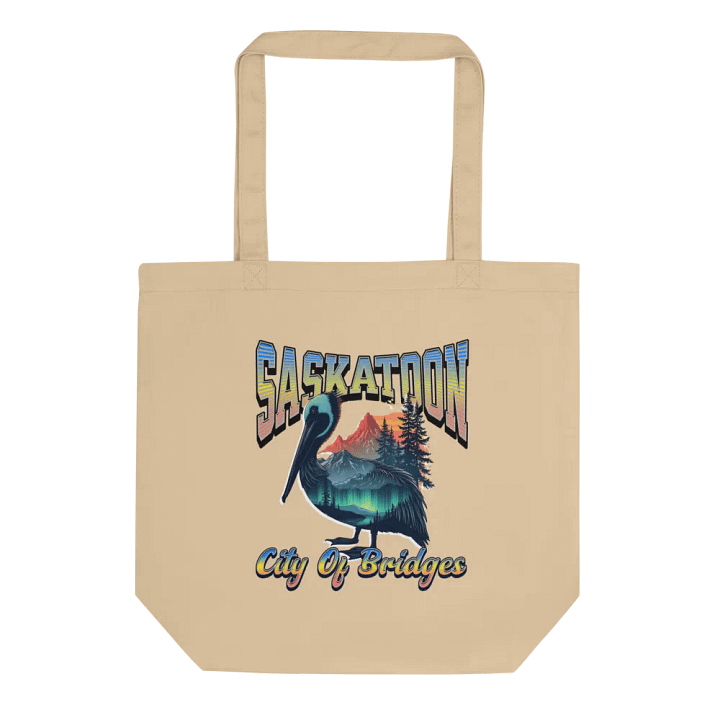 Saskatoon City Of Bridges Pelican Eco Tote product image (1)