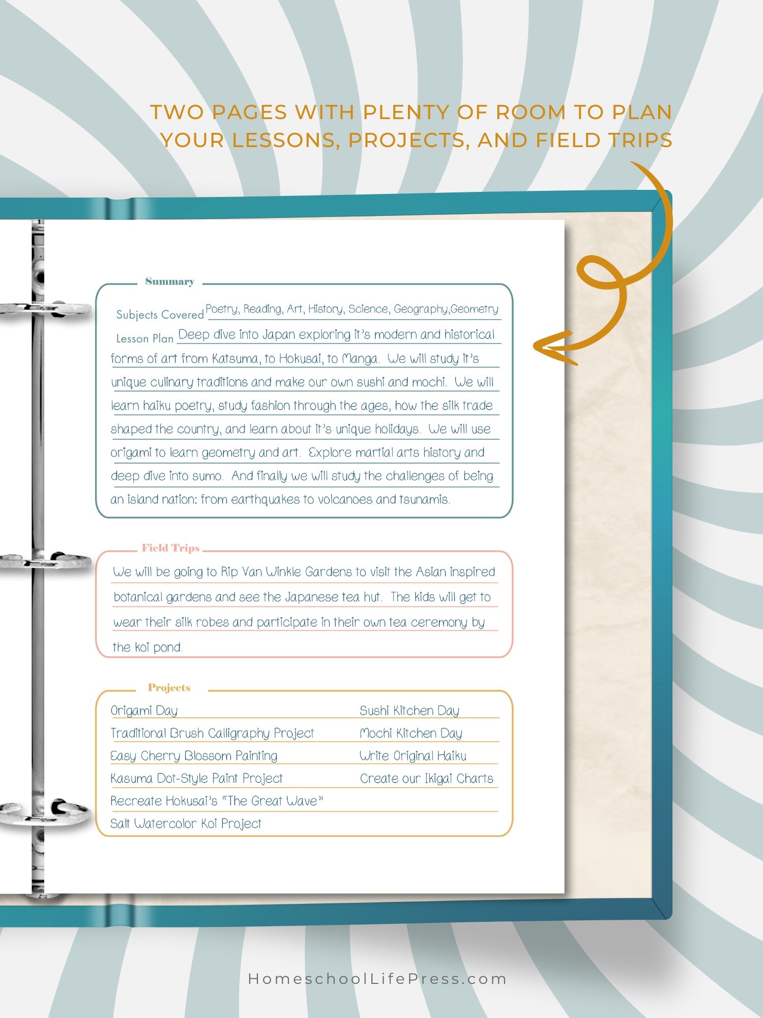 Unit Study Printable Planner product image (3)